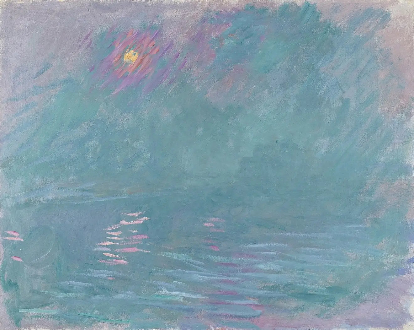 Reproduction du tableau « Le pont de Waterloo - Claude Monet » par Alpha Reproduction en peinture à l’huile