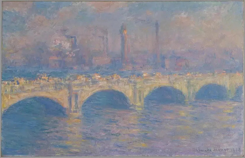 Waterloon silta, Lontoo - Claude Monet