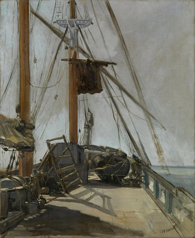 Laivan silta - Édouard Manet