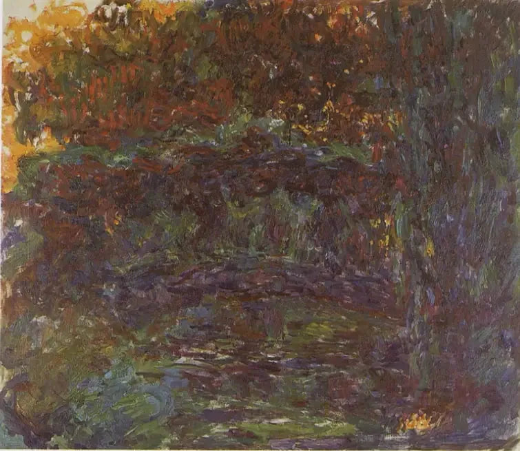 Japanin silta - Claude Monet