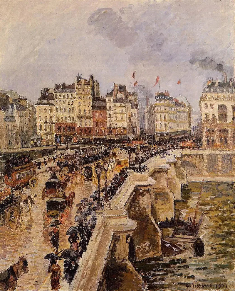 Pont-Neuf, Sadekas iltapäivä (Ensimmäinen kausi) - Camille Pissarro
