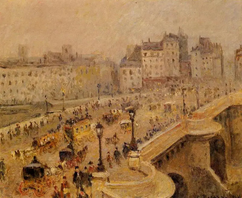 Pont-Neuf, Sumua (Toinen Sarja) - Camille Pissarro