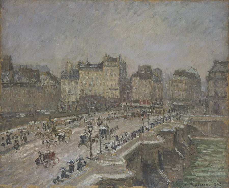 Pont-Neuf, Lumiefekti (Toinen Sarja) - Camille Pissarro