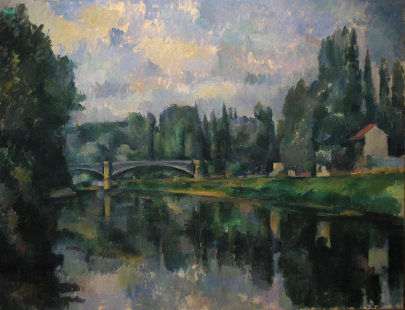 Silta Marnen yli Créteilissä - Paul Cézanne