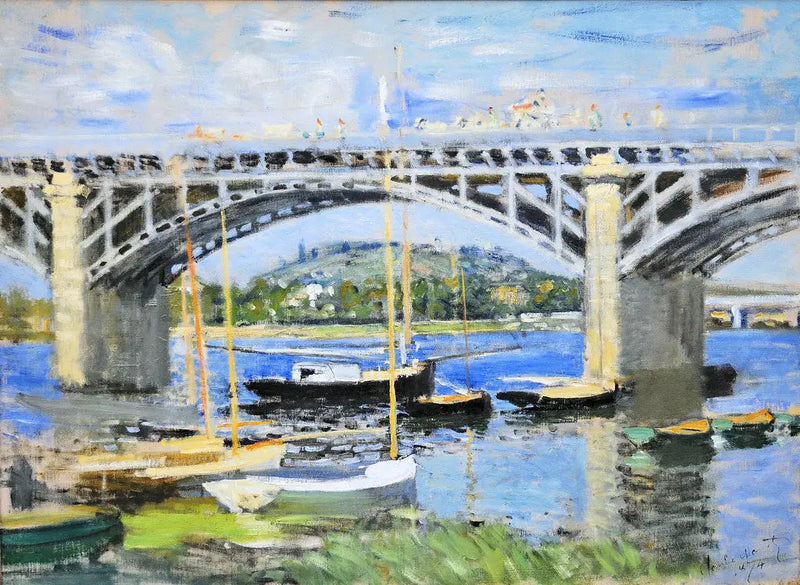 Silta Seine-joella Argenteuilissa - Claude Monet