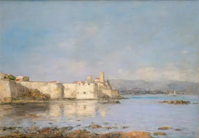 Antibesin satama - Eugène Boudin