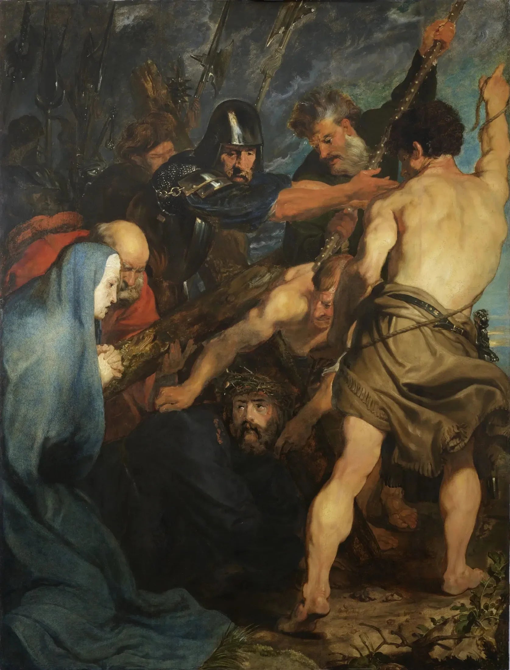 Le port de croix - Antoine van Dyck image 1 reproduction d’œuvre d’art à l’huile