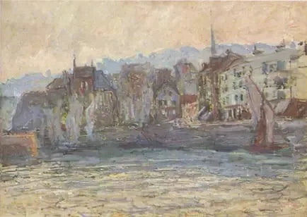 Honfleurin satama - Claude Monet