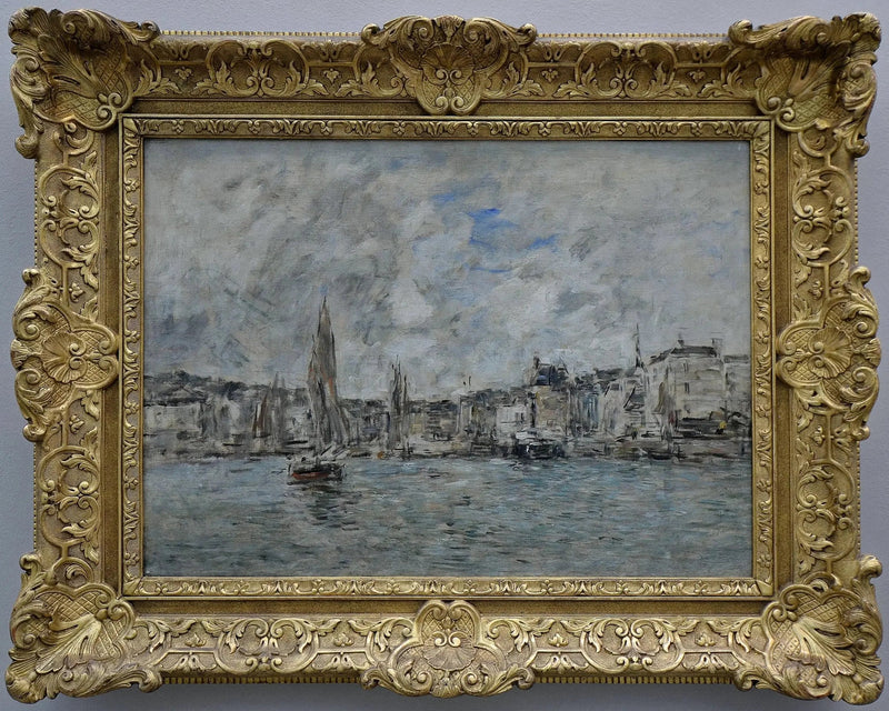 Honfleurin satama - Eugène Boudin