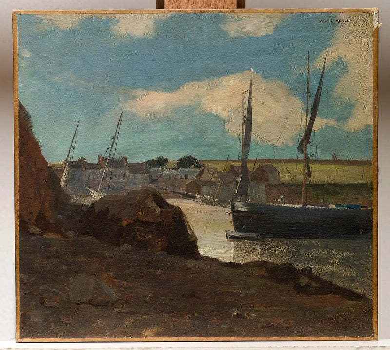 Morgatin satama - Odilon Redon