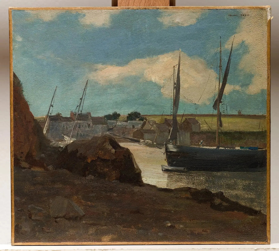 Morgatin satama - Odilon Redon