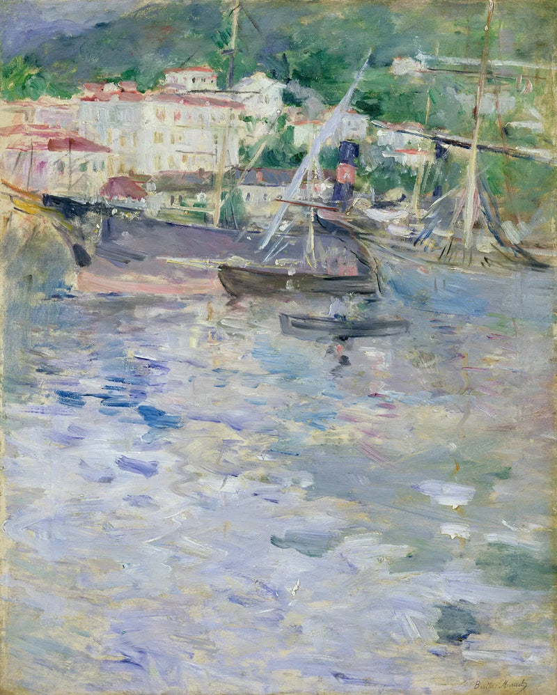 Nizzan satama - Berthe Morisot