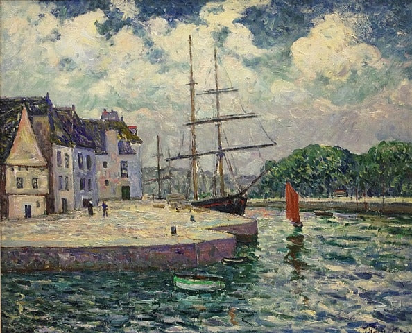 Saint-Goustanin satama Aurayssä - Maxime Maufra
