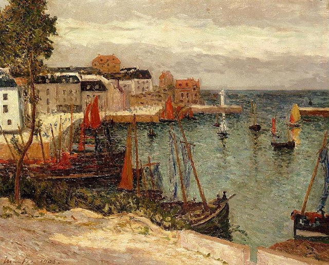 Sauzonin satama, Belle-île-en-Mer - Maxime Maufra