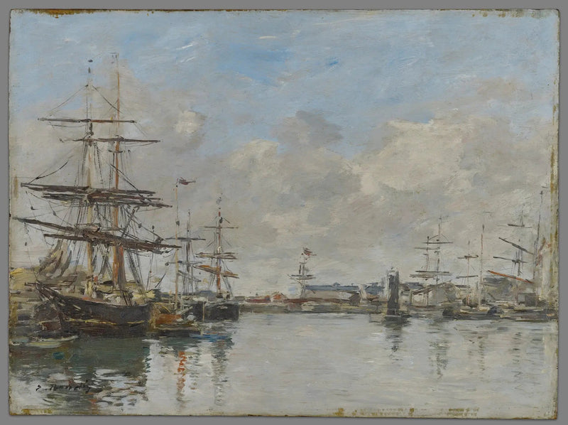 Havren satama - Eugène Boudin