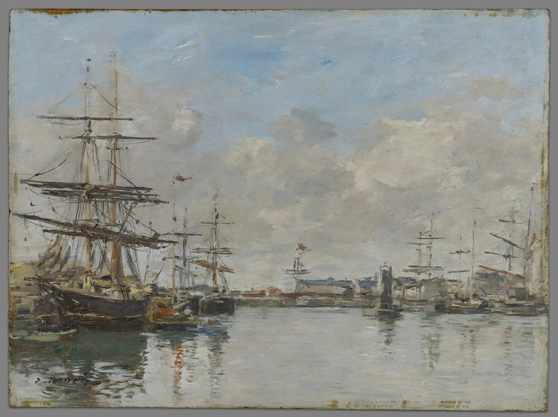 Havren satama - Eugène Boudin
