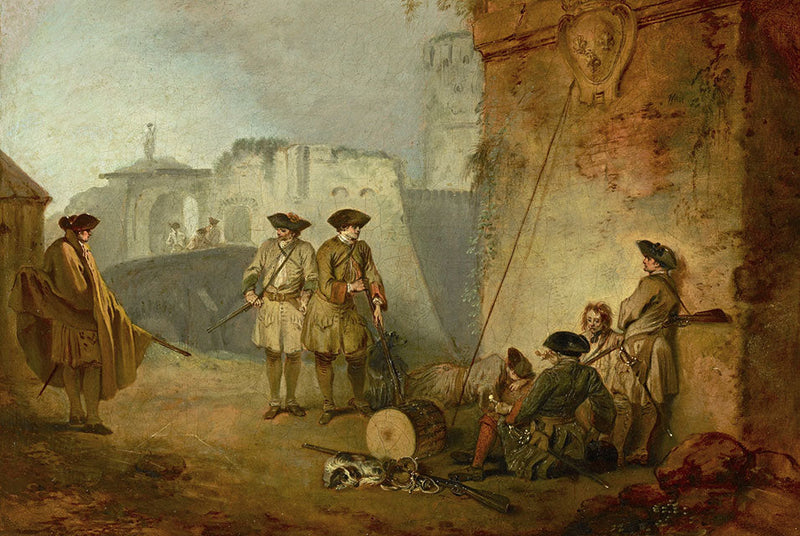 Valenciennesin portti - Antoine Watteau
