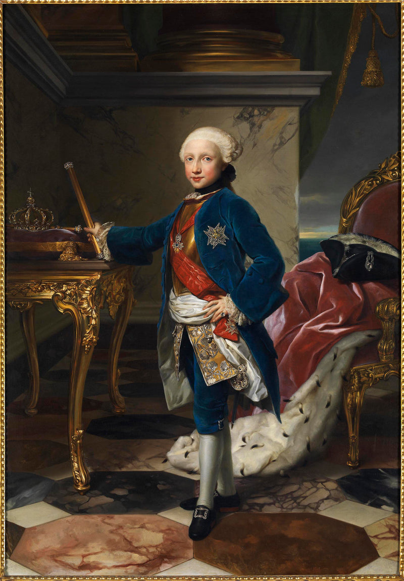 Ferdinand IV:n muotokuva - Anton Raphael Mengs
