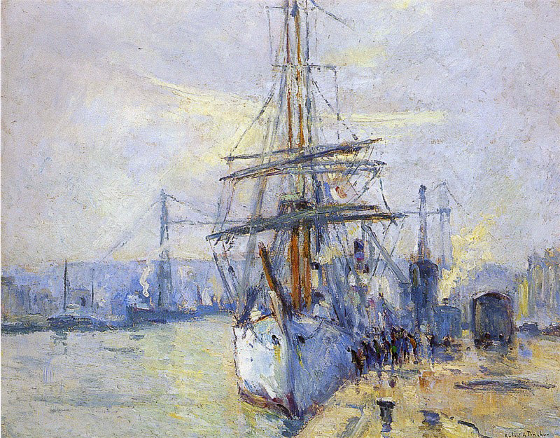 Commandant Charcotin Pourquoi Pas Rouenin satamassa - Robert Antoine Pinchon