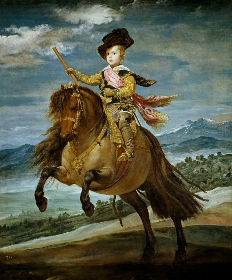 Prinssi Balthazar Carlos ratsain - Diego Velázquez