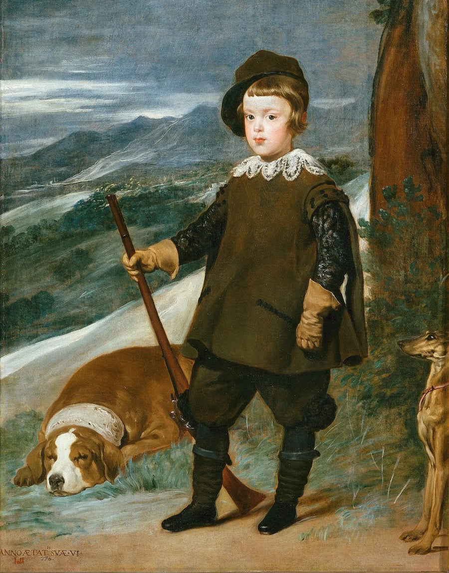 Prinssi Balthazar Carlos metsästäjä - Diego Velázquez