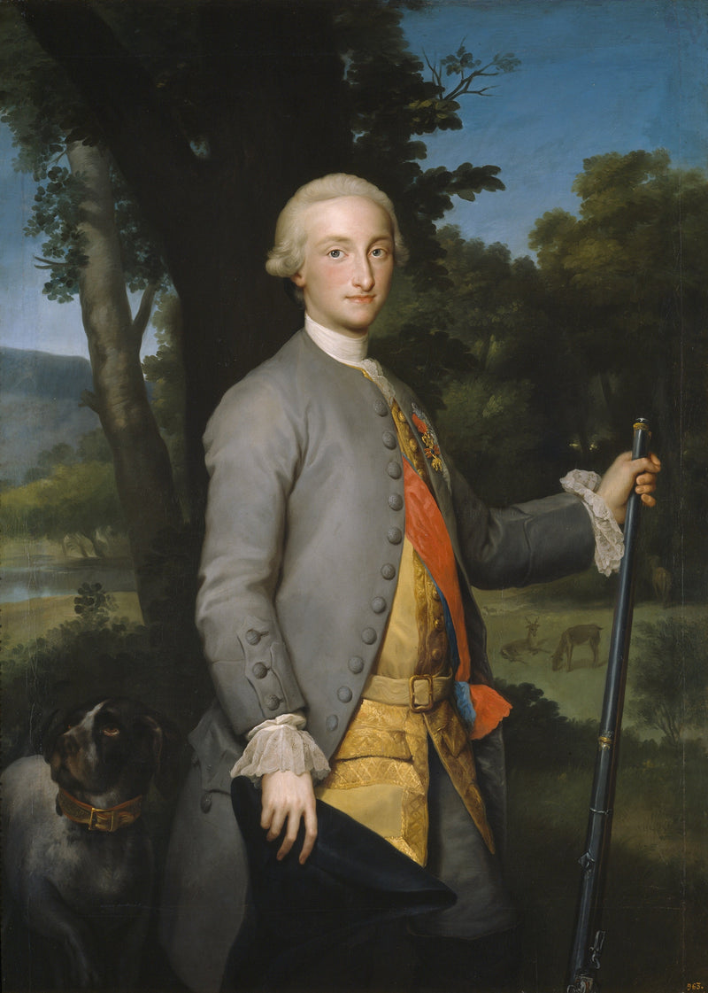 « Asturian prinssi, tuleva Espanjan Kaarle IV » - Anton Raphael Mengs
