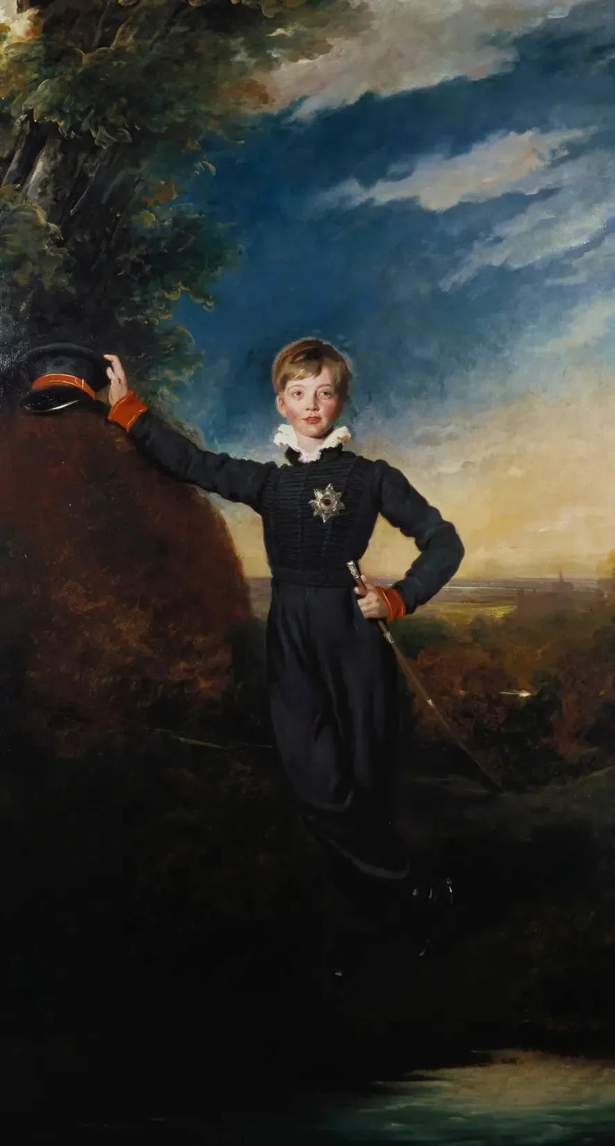 Cumberlandin prinssi George (1819-1878), myöhemmin Hannoverin George V, kun hän oli vielä lapsi - Thomas Lawrence