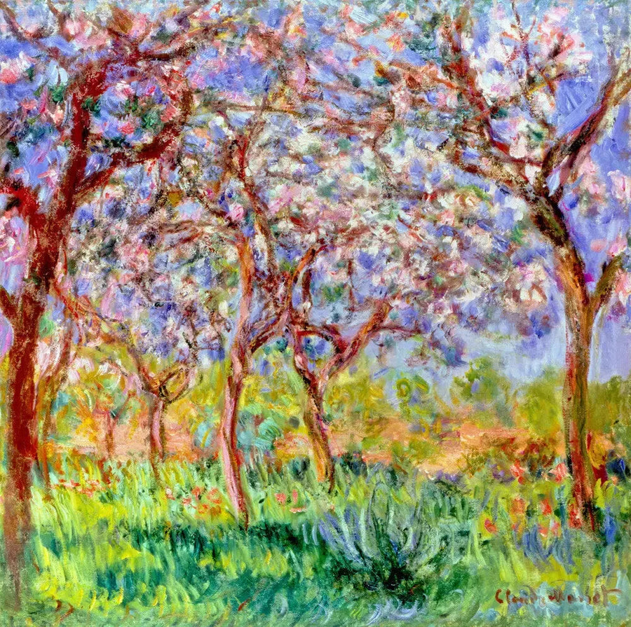 Kevät Givernyssä - Claude Monet