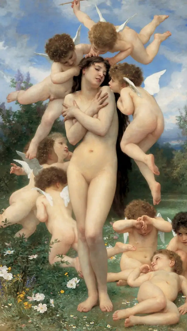 Kevät - Bouguereau