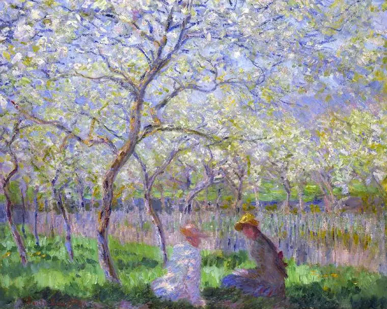 Kevät - Claude Monet