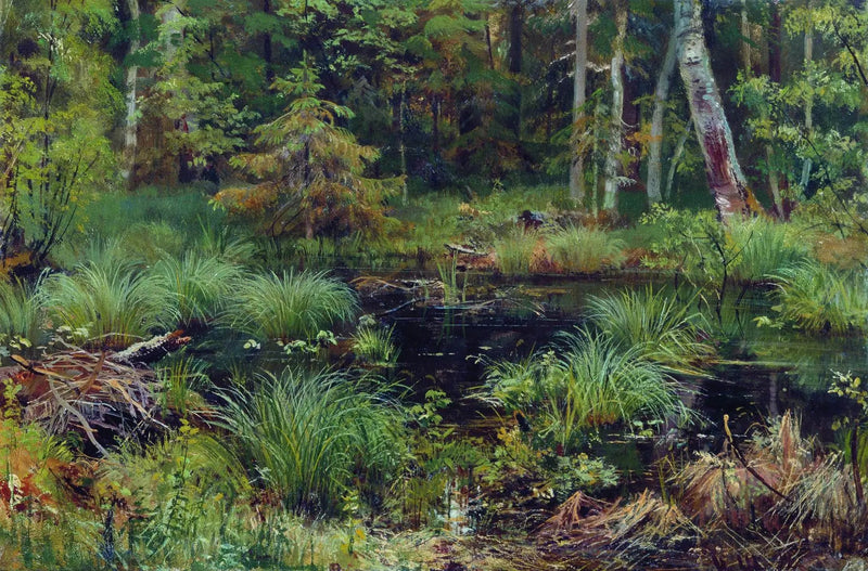 Kevät metsässä - Ivan Chichkine