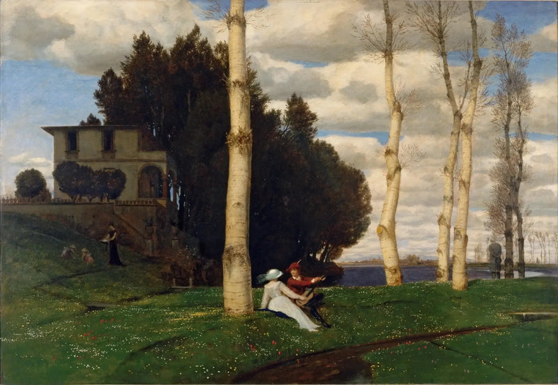 Kevät (Elämän kolme ikää) - Arnold Böcklin