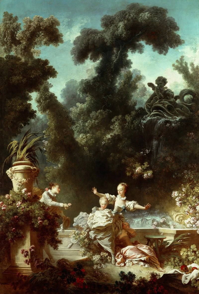Rakkauden edistysaskeleet: jahtaus - Jean-Honoré Fragonard