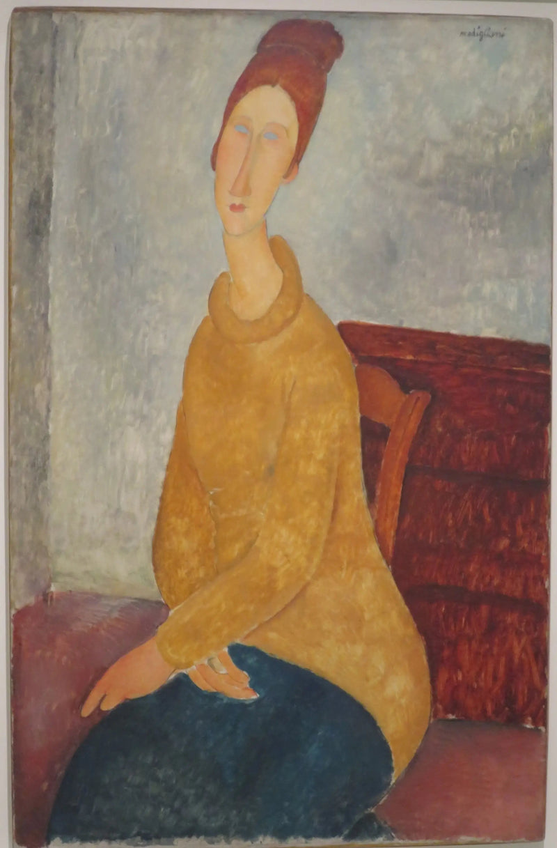Keltainen neule - Amedeo Modigliani