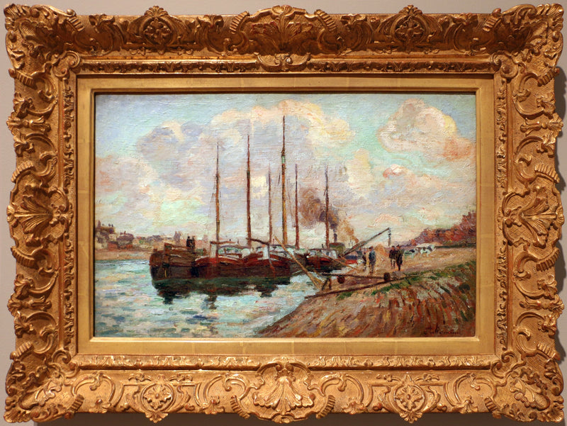 Austerlitzin laituri Pariisissa - Armand Guillaumin