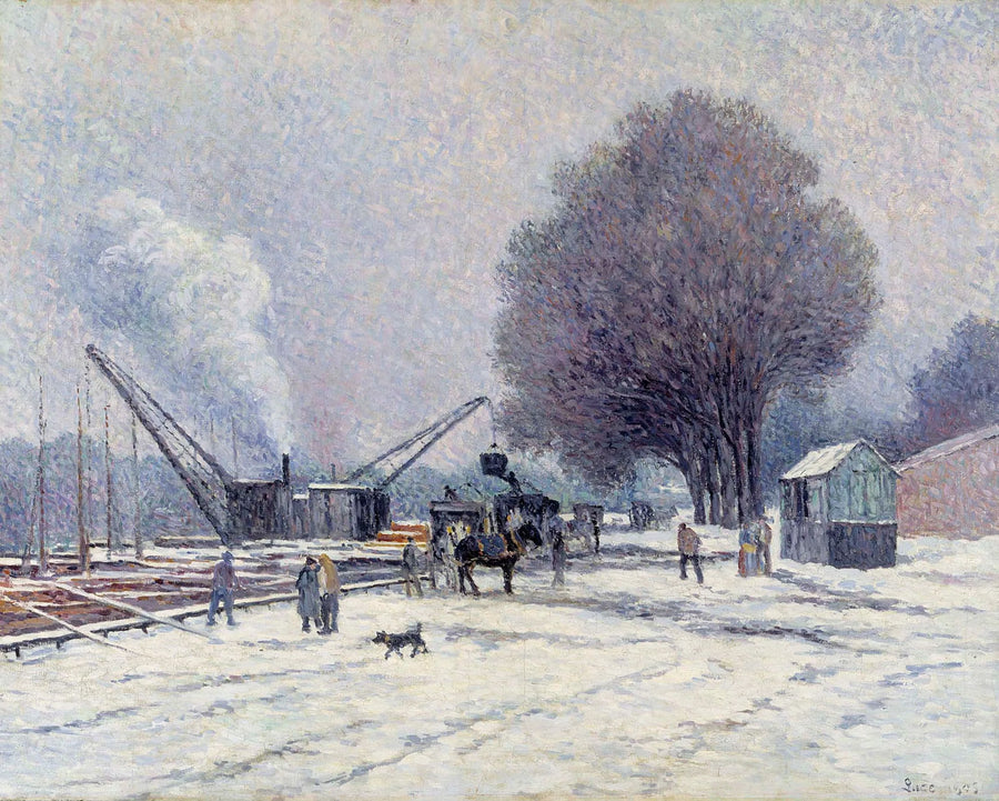Boulognen laituri - Maximilien Luce