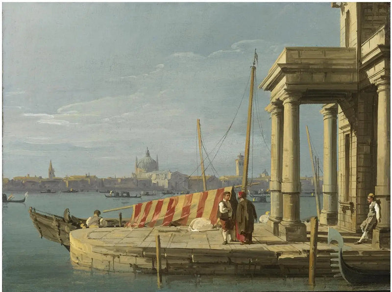 Laiturin Pointe de la Douane - Canaletto