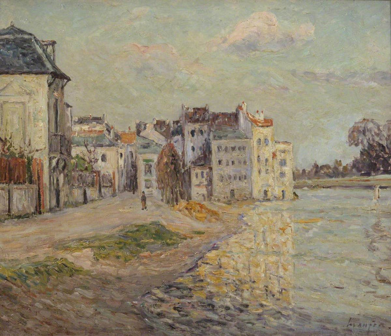 Lagnyn laituri tulvii - Maxime Maufra