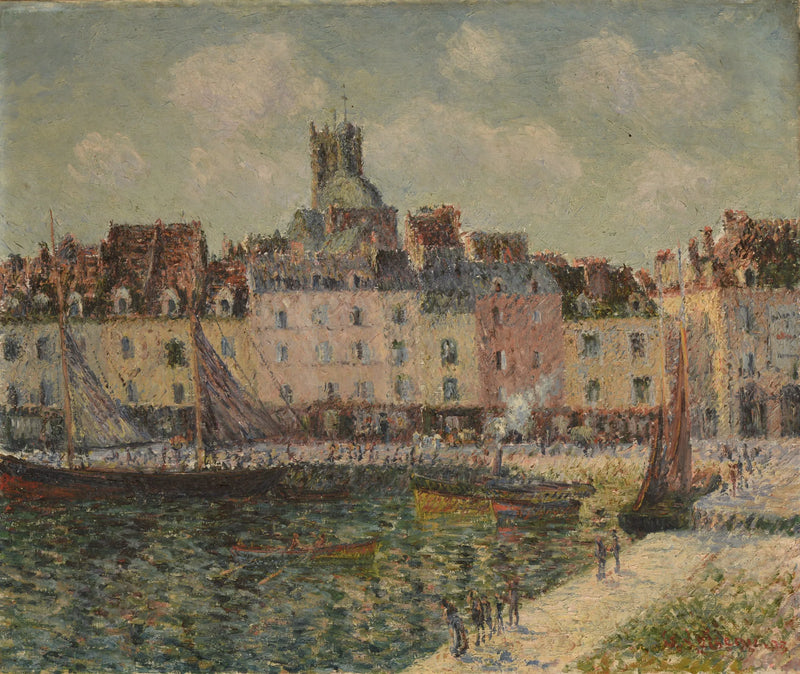 Dieppen Quai Duquesne - Gustave Loiseau