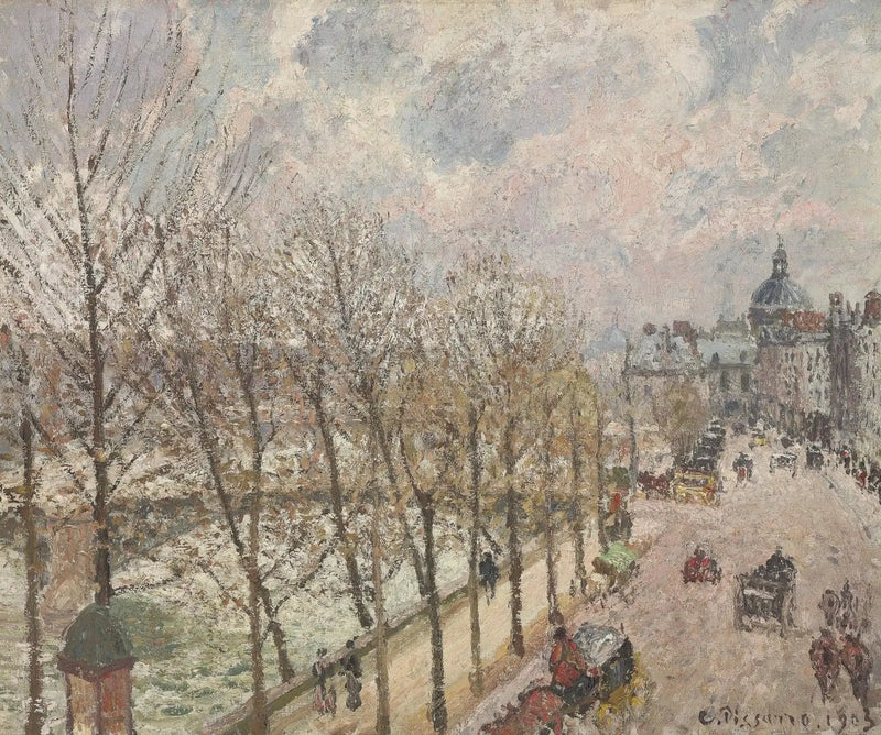 Quai Malaquais ja instituutti, Kevät - Camille Pissarro