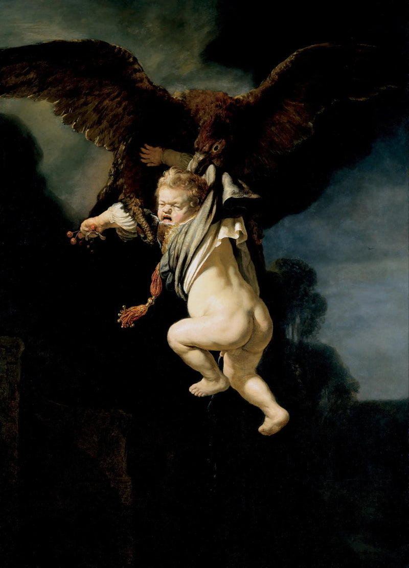 Ganymedes' Röökaus - Rembrandt