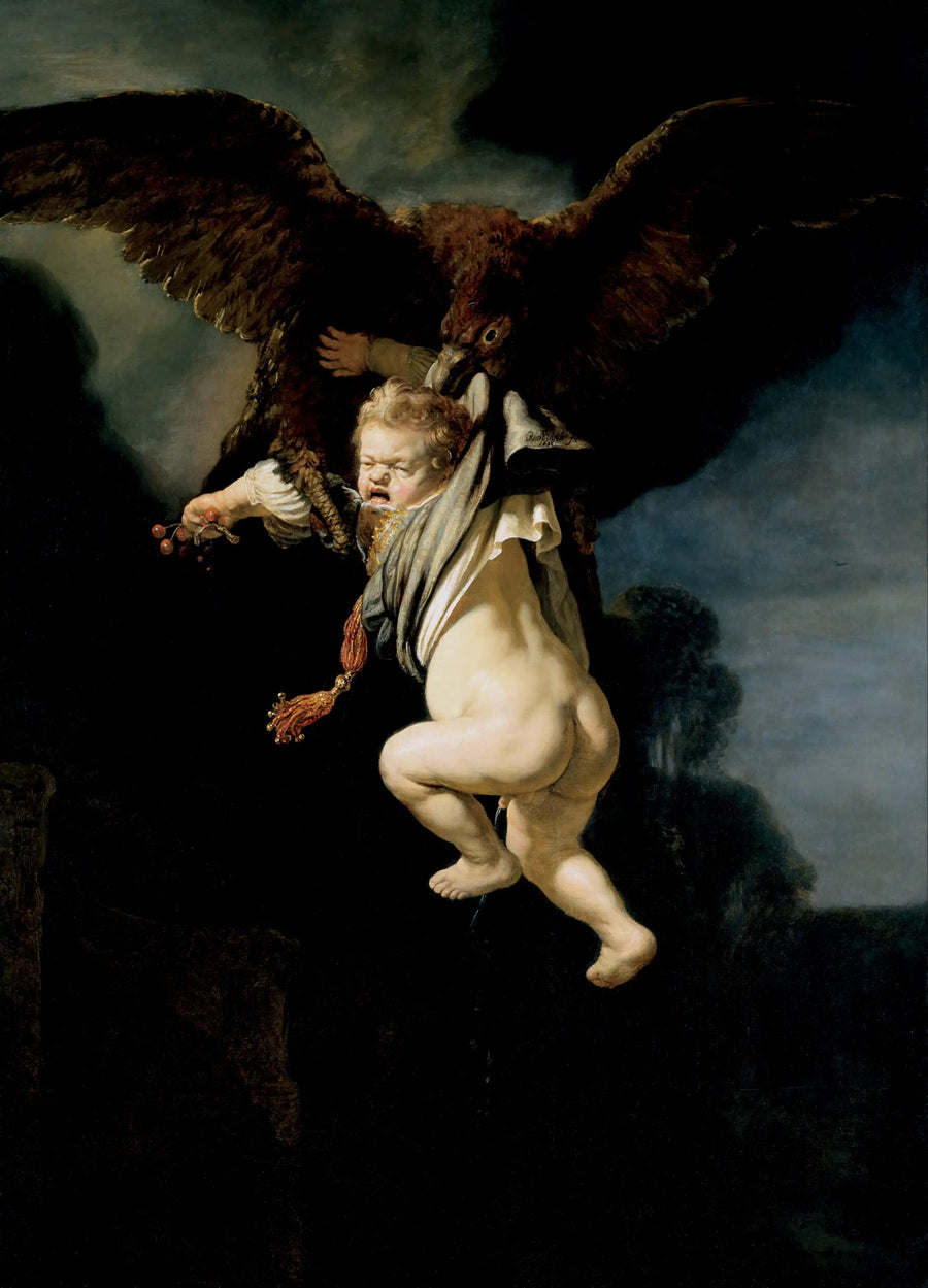 Ganymedes' Röökaus - Rembrandt