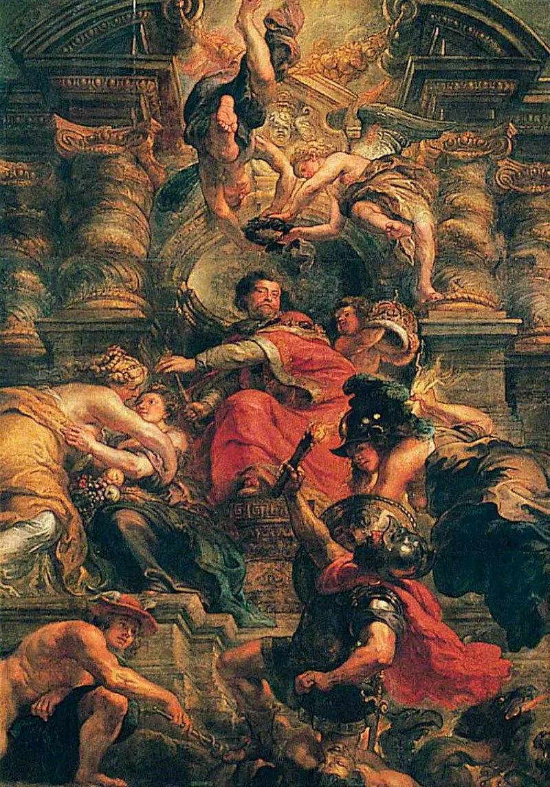Jacques I:n rauhallinen valtakunta (Jacques I:n viisas hallitus) - Peter Paul Rubens