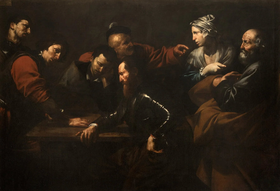 Pyhän Pietarin kieltäminen - Jusepe de Ribera
