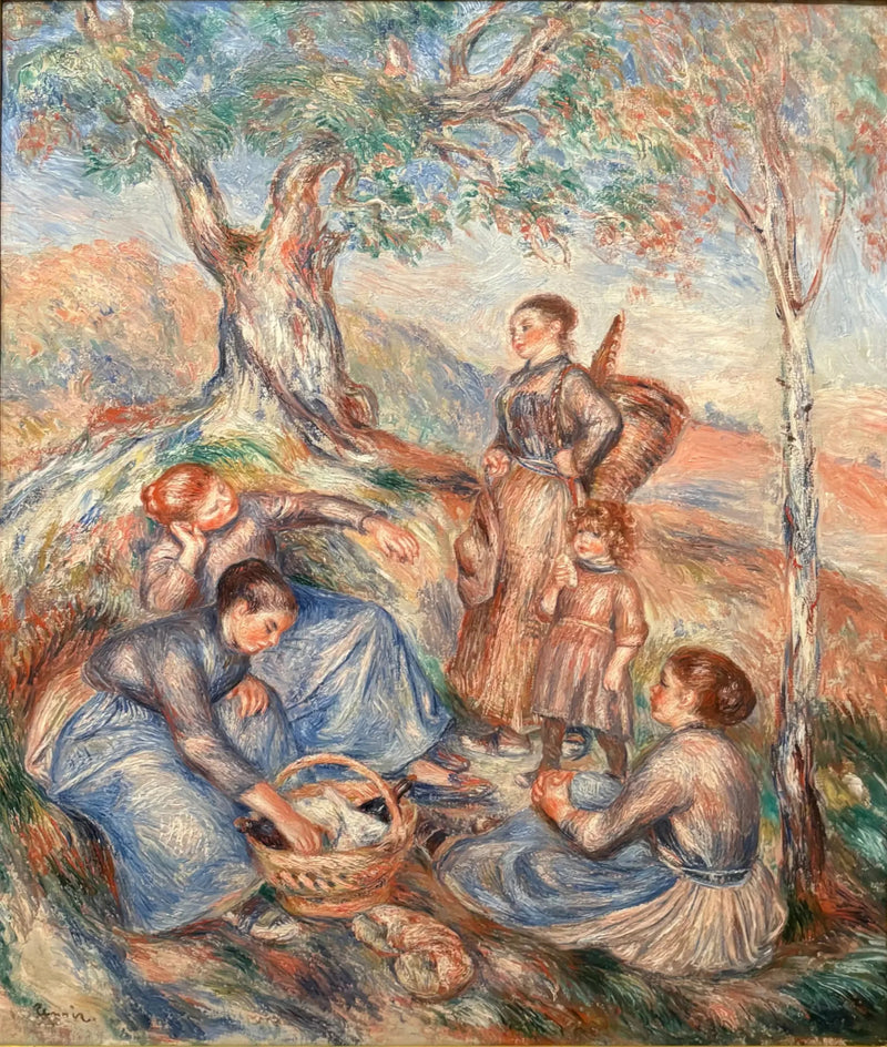 Viininpoimijoiden ateria - Pierre-Auguste Renoir