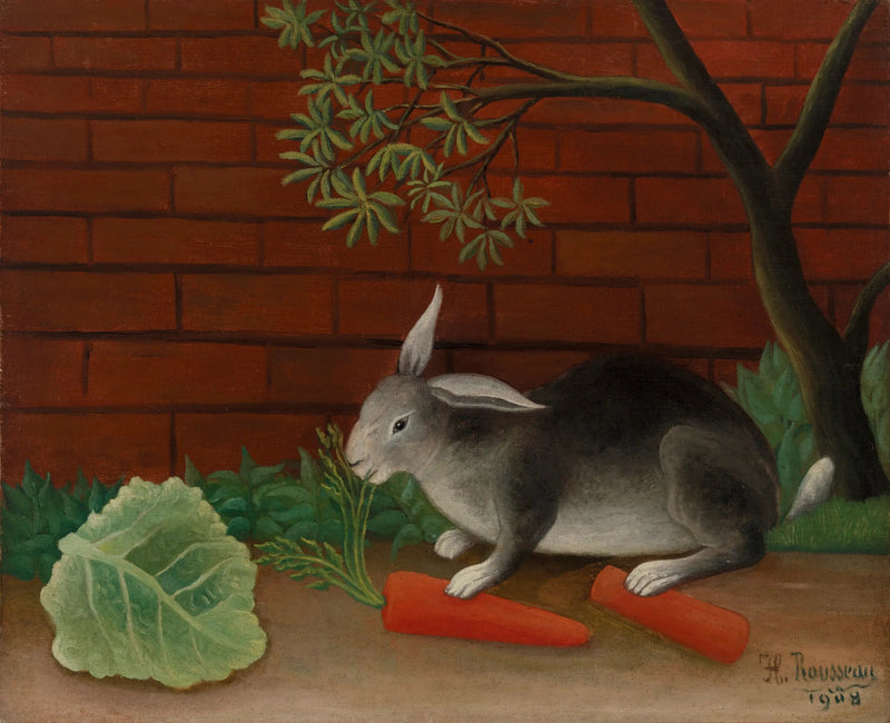 Kaniinin ateria - Henri Rousseau