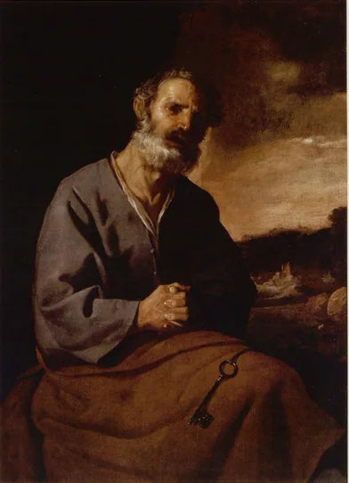 Pyhän Pietarin katumus - Francisco de Zurbarán