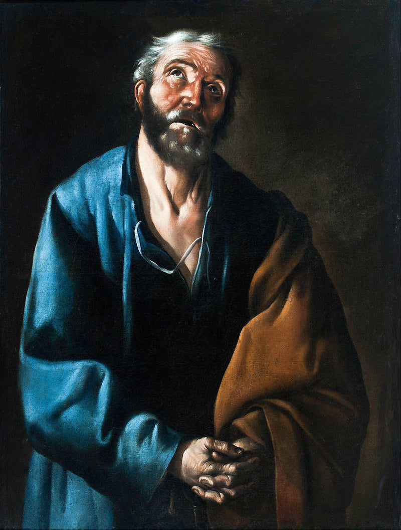 Pyhän Pietarin katumus - Francisco de Zurbarán
