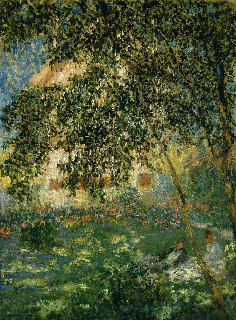 Lepo puutarhassa, Argenteuil - Claude Monet