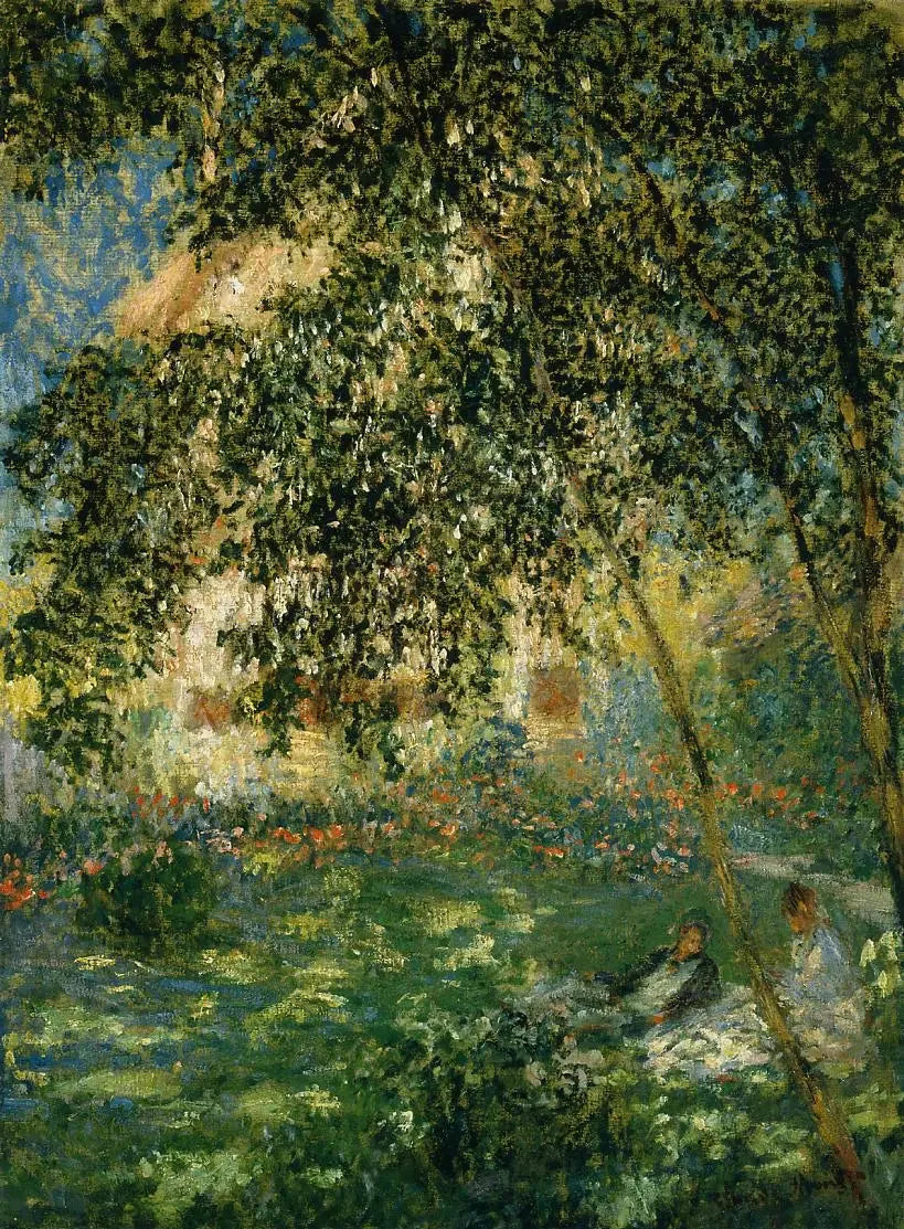 Lepo puutarhassa, Argenteuil - Claude Monet
